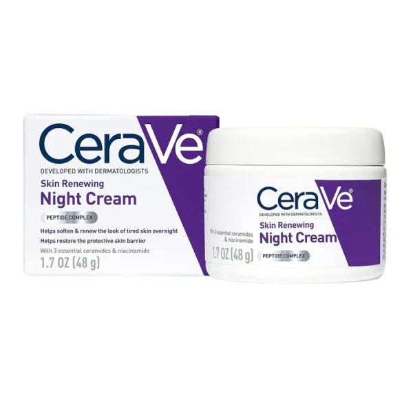 Complete Skin Care Kit - Night Cream, Retinol Serum, Cleanser & Sunscreen